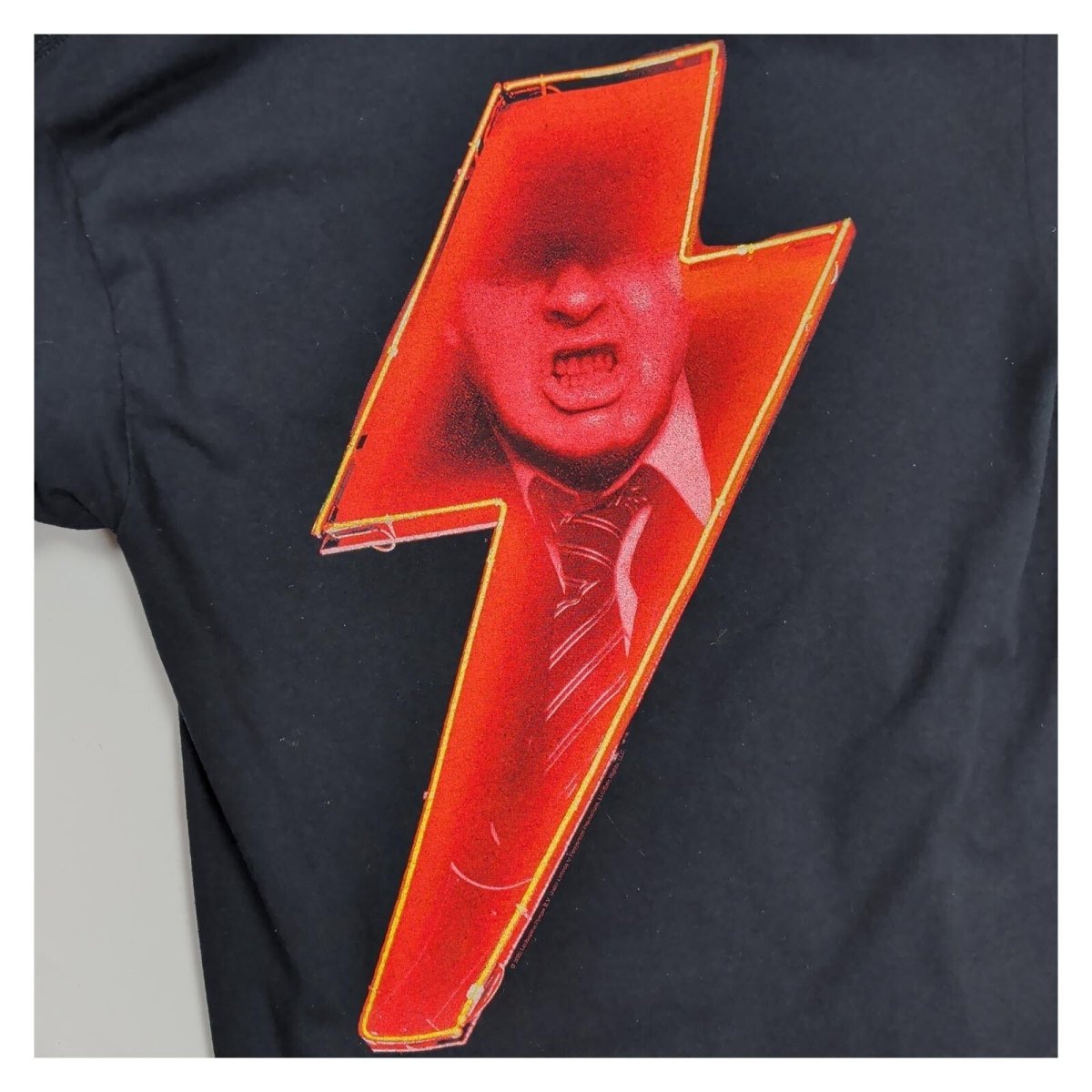 AC/DC PWR UP Angus Young T-Shirt L Black Gildan Double Sided Rock Band Tee – product photo 4 | RewearableUK