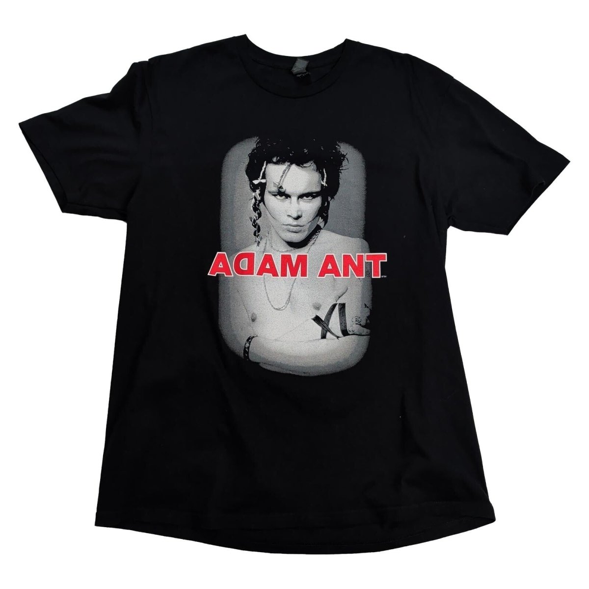 Adam Ant UK Tour 2025 T-Shirt Black Size L Gildan Softstyle Band Music Tee – product photo 1 | RewearableUK