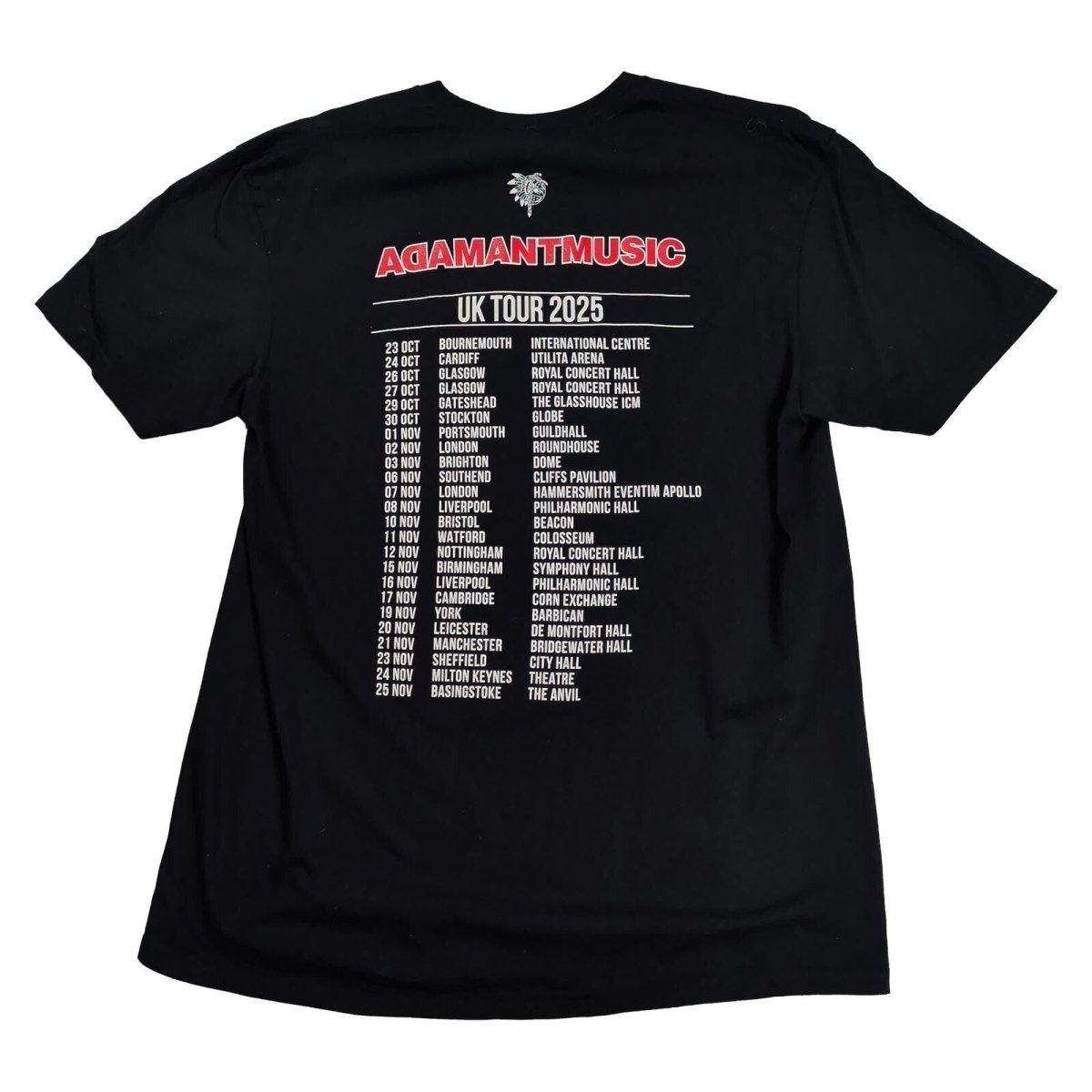 Adam Ant UK Tour 2025 T-Shirt Black Size L Gildan Softstyle Band Music Tee – product photo 2 | RewearableUK