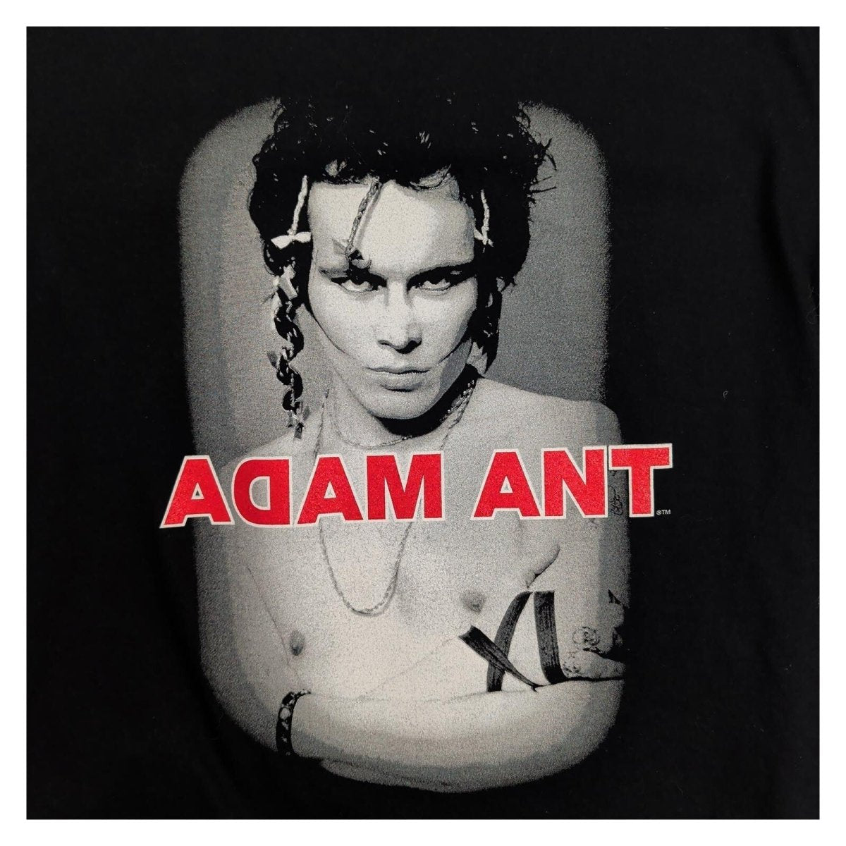 Adam Ant UK Tour 2025 T-Shirt Black Size L Gildan Softstyle Band Music Tee – product photo 3 | RewearableUK