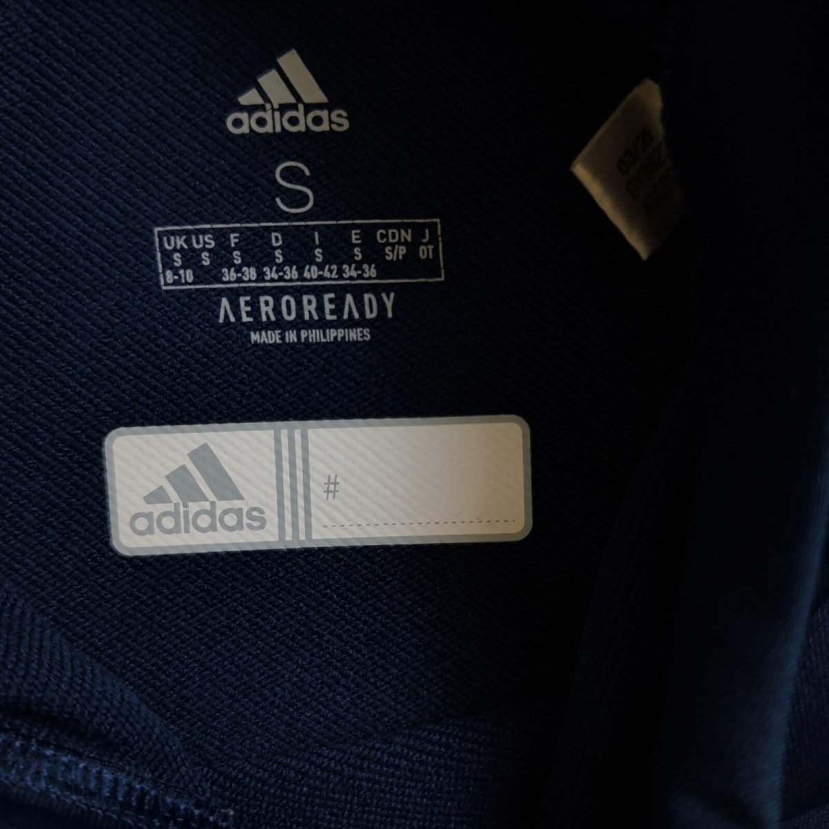 adidas Men's Aeroready Hooded Top S Navy – product photo 7 | RewearableUK