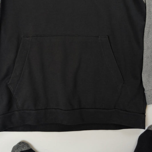 adidas Men's Colourblock Hoodie XL Black Grey – product photo 2 | RewearableUK