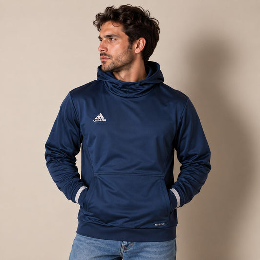 adidas Men's Aeroready Hooded Top S Navy – Hoodie product photo 1 | RewearableUK