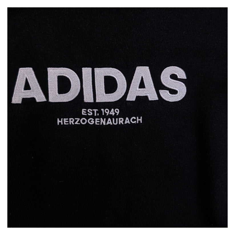 adidas Mens Black Sweatshirt Size S Embroidered Logo Crew Neck Pullover – product photo 8 | RewearableUK