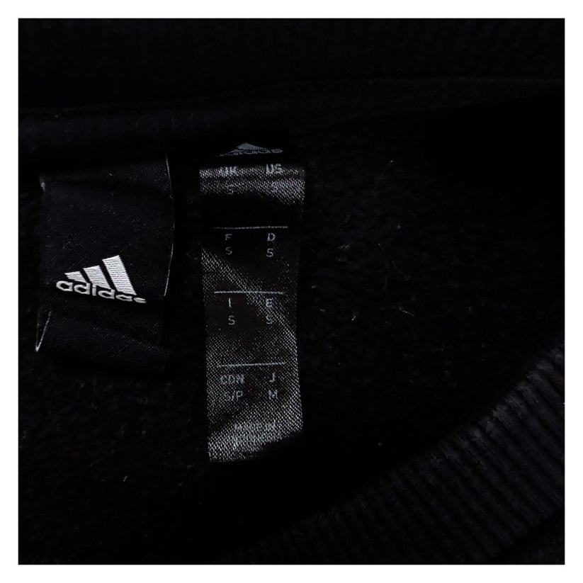 adidas Mens Black Sweatshirt Size S Embroidered Logo Crew Neck Pullover – product photo 9 | RewearableUK