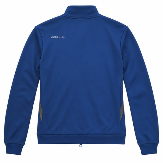 Adidas Men's Jacket S Navy Blue Striped Polyester Sportswear – product photo 2 | RewearableUK