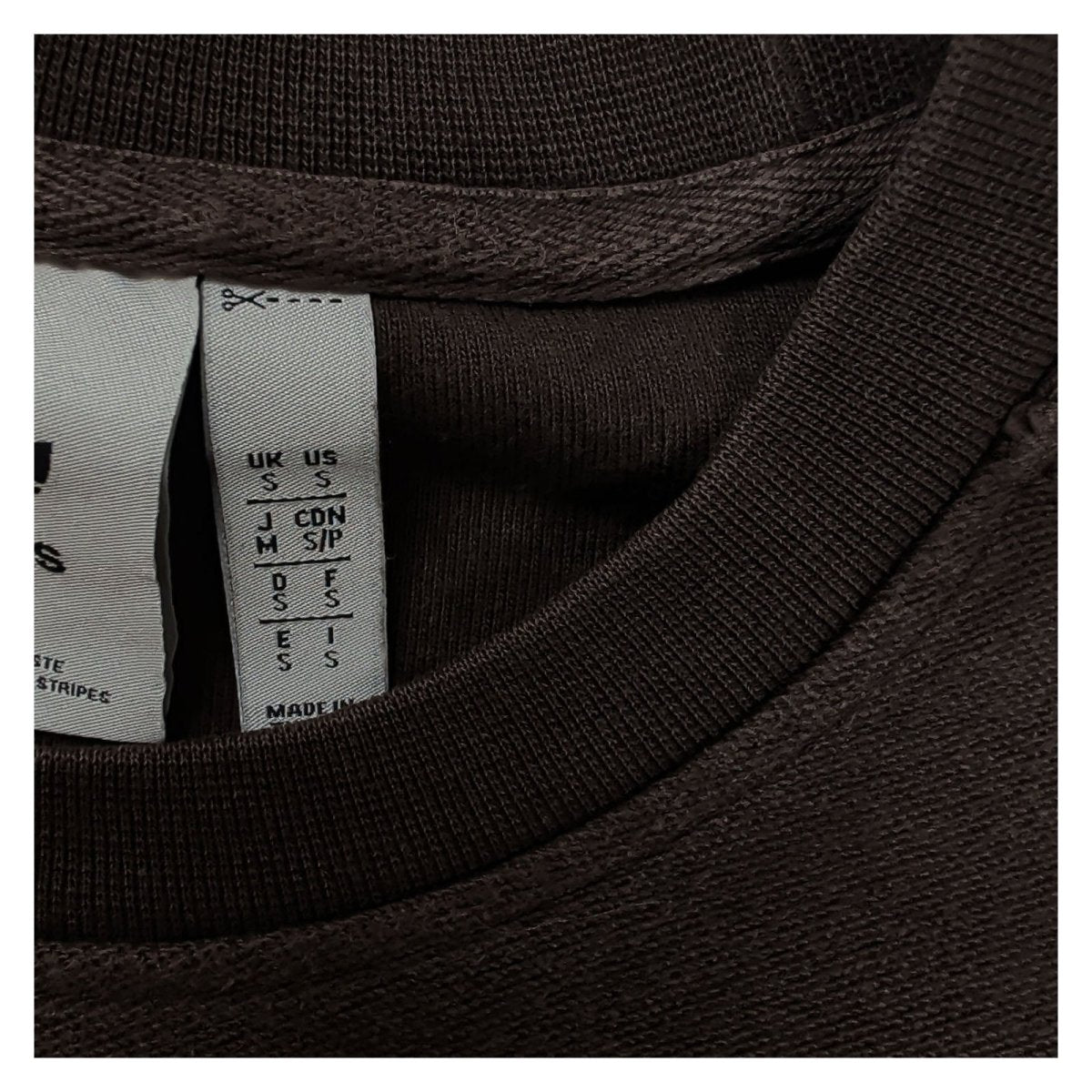 adidas Men's Sweatshirt S Brown Logo Cotton Crew Neck – product photo 7 | RewearableUK