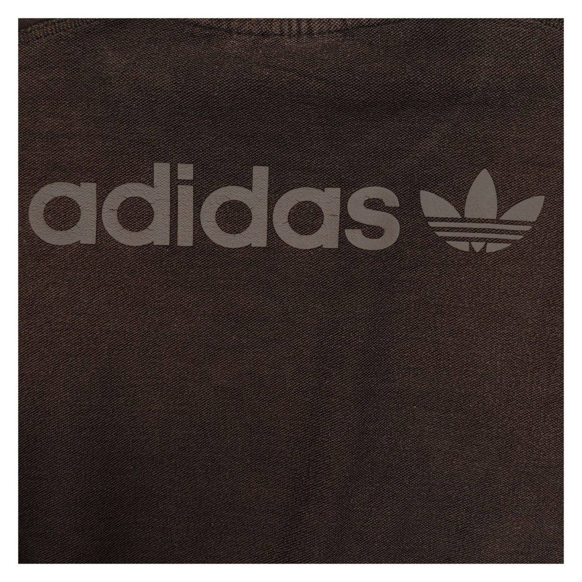adidas Men's Sweatshirt S Brown Logo Cotton Crew Neck – product photo 5 | RewearableUK