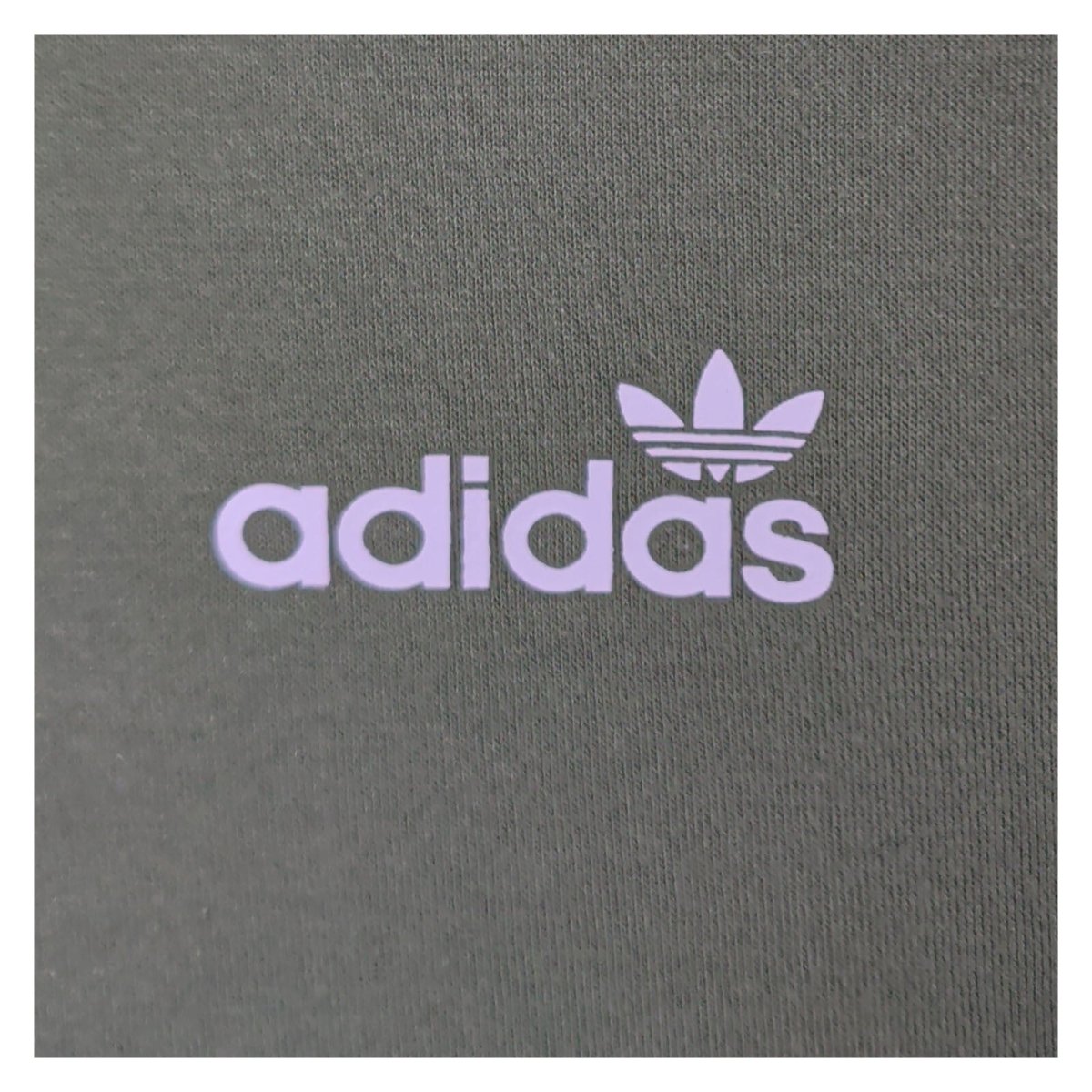 Adidas Originals Womens Trefoil Hoodie UK 8 Khaki Pastel Logo Front Back – product photo 3 | RewearableUK