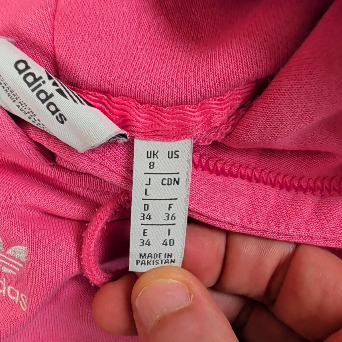 adidas Women's Trefoil Hoodie UK 8 Pink – product photo 5 | RewearableUK