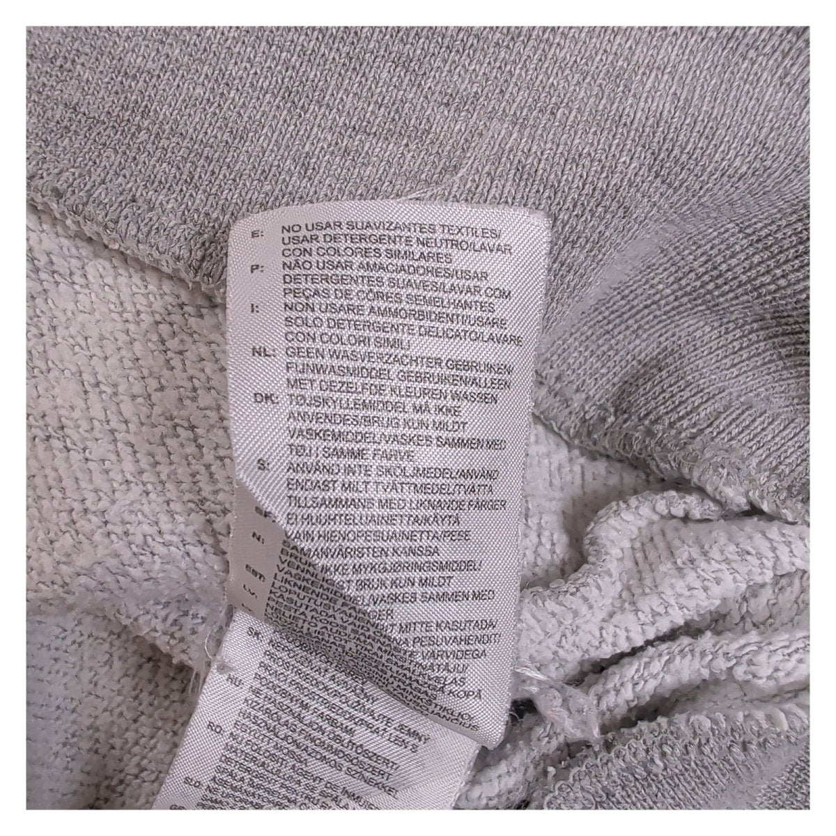 Adidas Women Sweatshirt UK 12 Grey Lilac Striped Embroidered Logo – product photo 6 | RewearableUK
