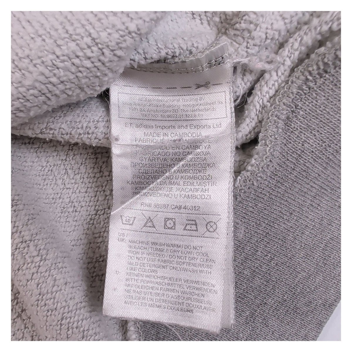 Adidas Women Sweatshirt UK 12 Grey Lilac Striped Embroidered Logo – product photo 5 | RewearableUK