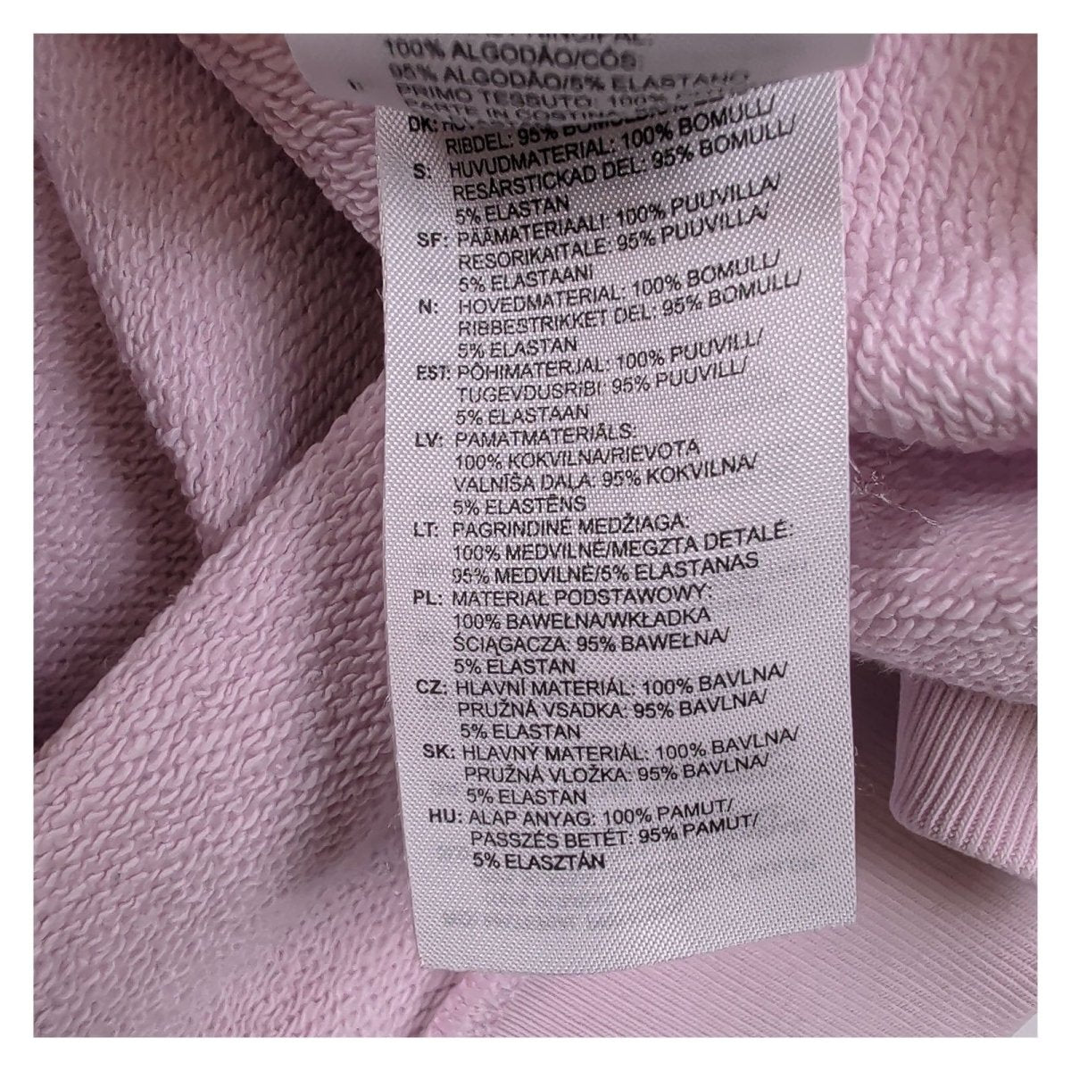 adidas Women's Hoodie S Pink Trefoil Logo 100% Cotton Blend – product photo 3 | RewearableUK