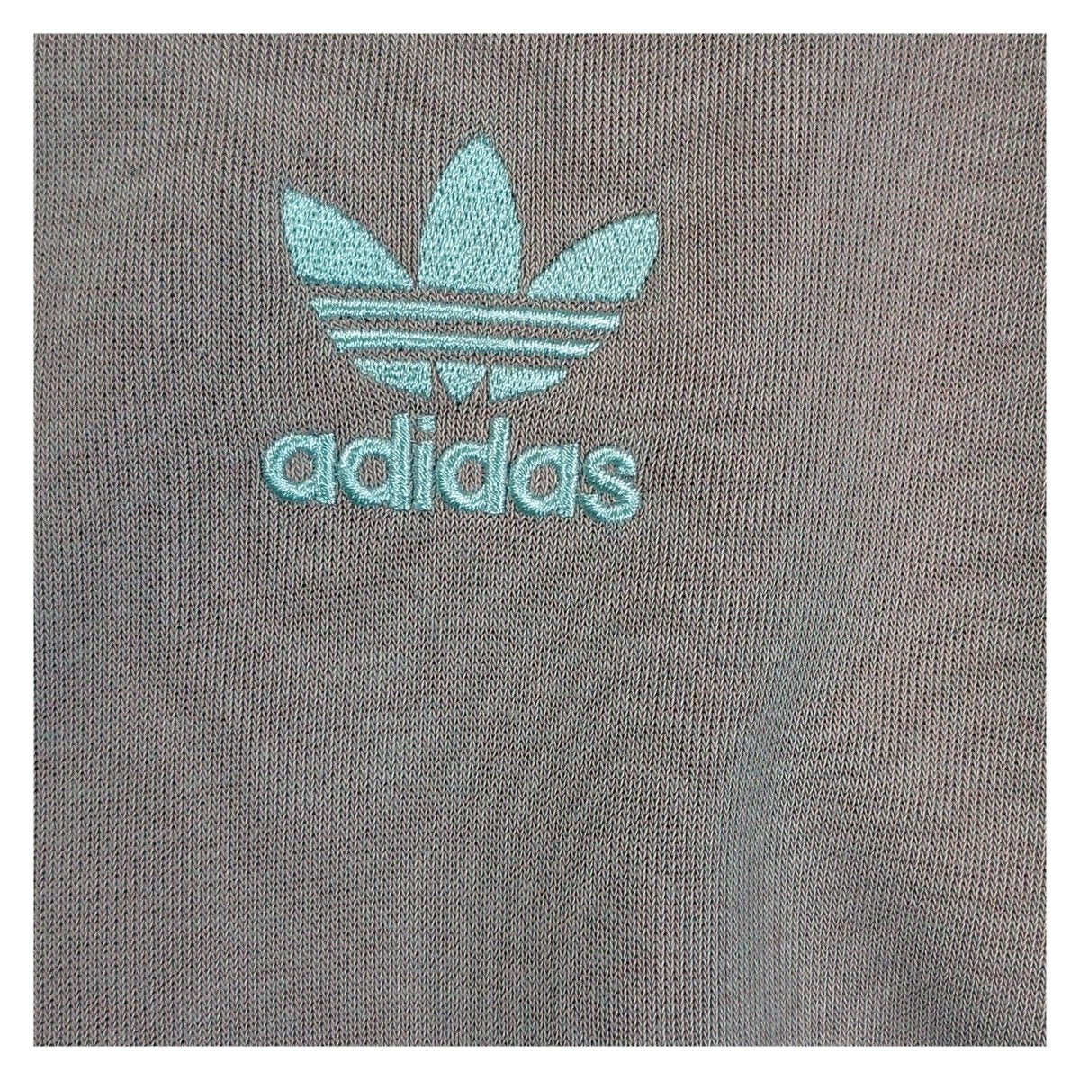Adidas Women's Sweatshirt XS Pink Striped Drawstring – product photo 2 | RewearableUK