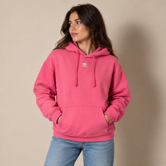 adidas Women's Trefoil Hoodie UK 8 Pink – Hoodie product photo 1 | RewearableUK