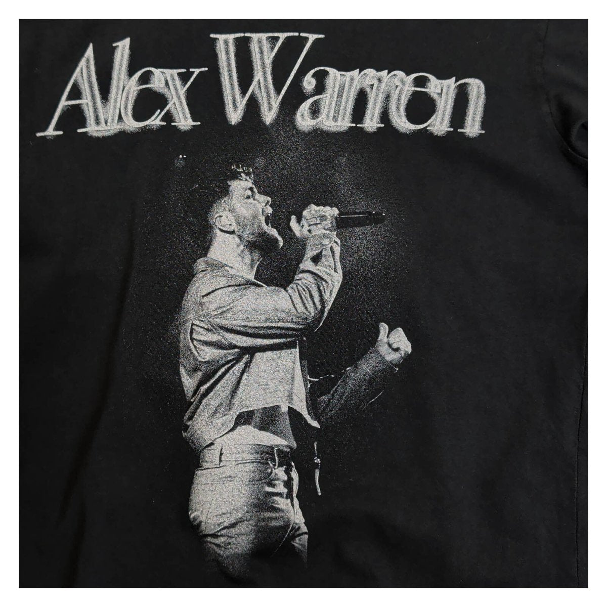 Alex Warren Finding Family On The Road 2026 Tour T-Shirt M Black Double Sided – product photo 4 | RewearableUK