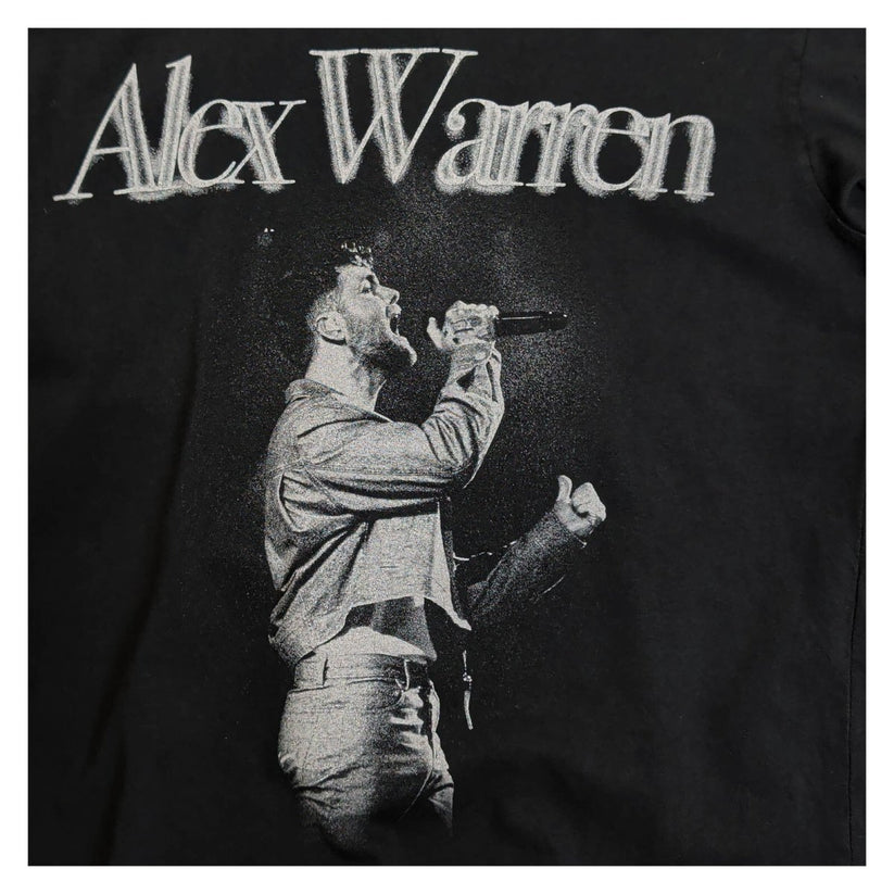 Alex Warren Finding Family On The Road 2026 Tour T-Shirt M Black Double Sided – product photo 4 | RewearableUK