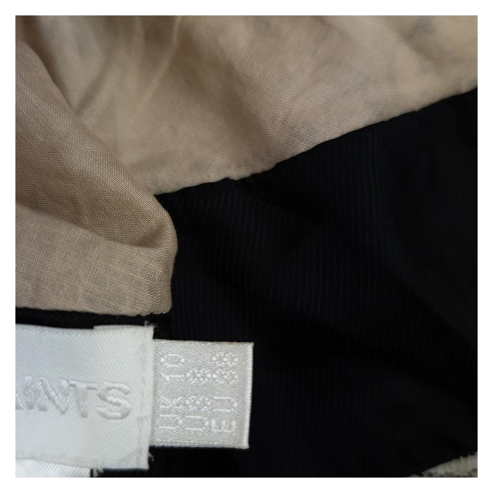 AllSaints Lace Top UK 10 Nude Black Ribbon Tie Back Grunge Fairycore Vest Cami by AllSaints – | RewearableUK