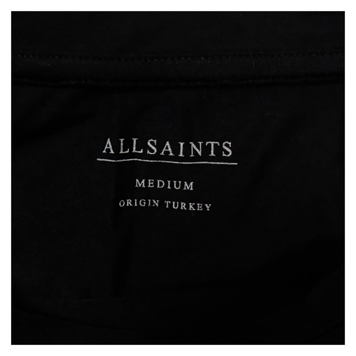AllSaints Women's Black Oversized Sleeveless Tunic Top M UK 10-12 High Low Hem – product photo 2 | RewearableUK