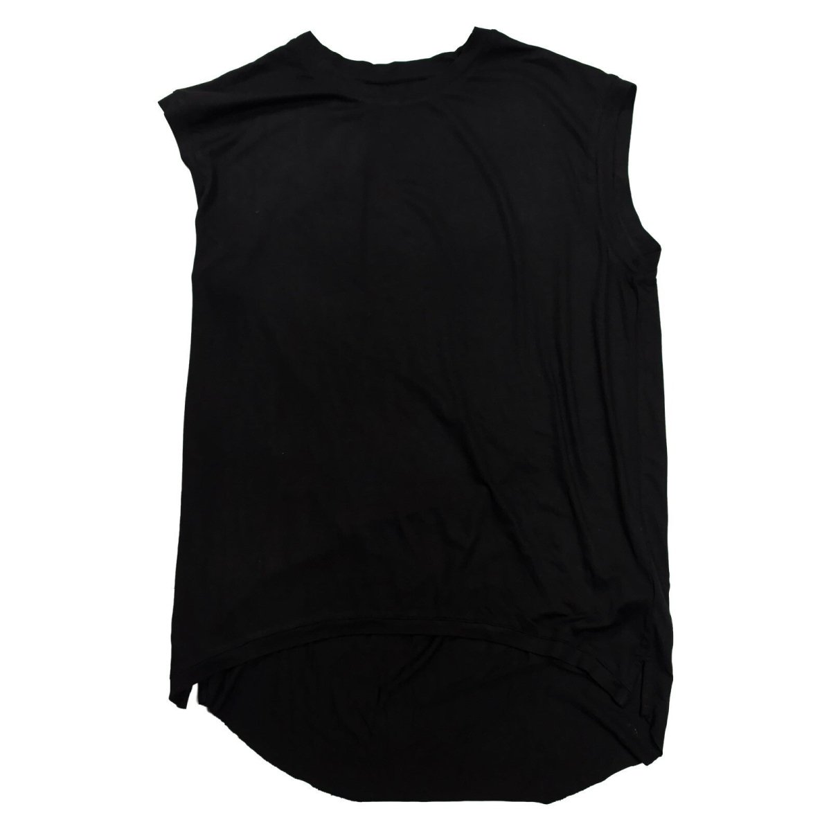 AllSaints Women's Black Oversized Sleeveless Tunic Top M UK 10-12 High Low Hem – product photo 1 | RewearableUK