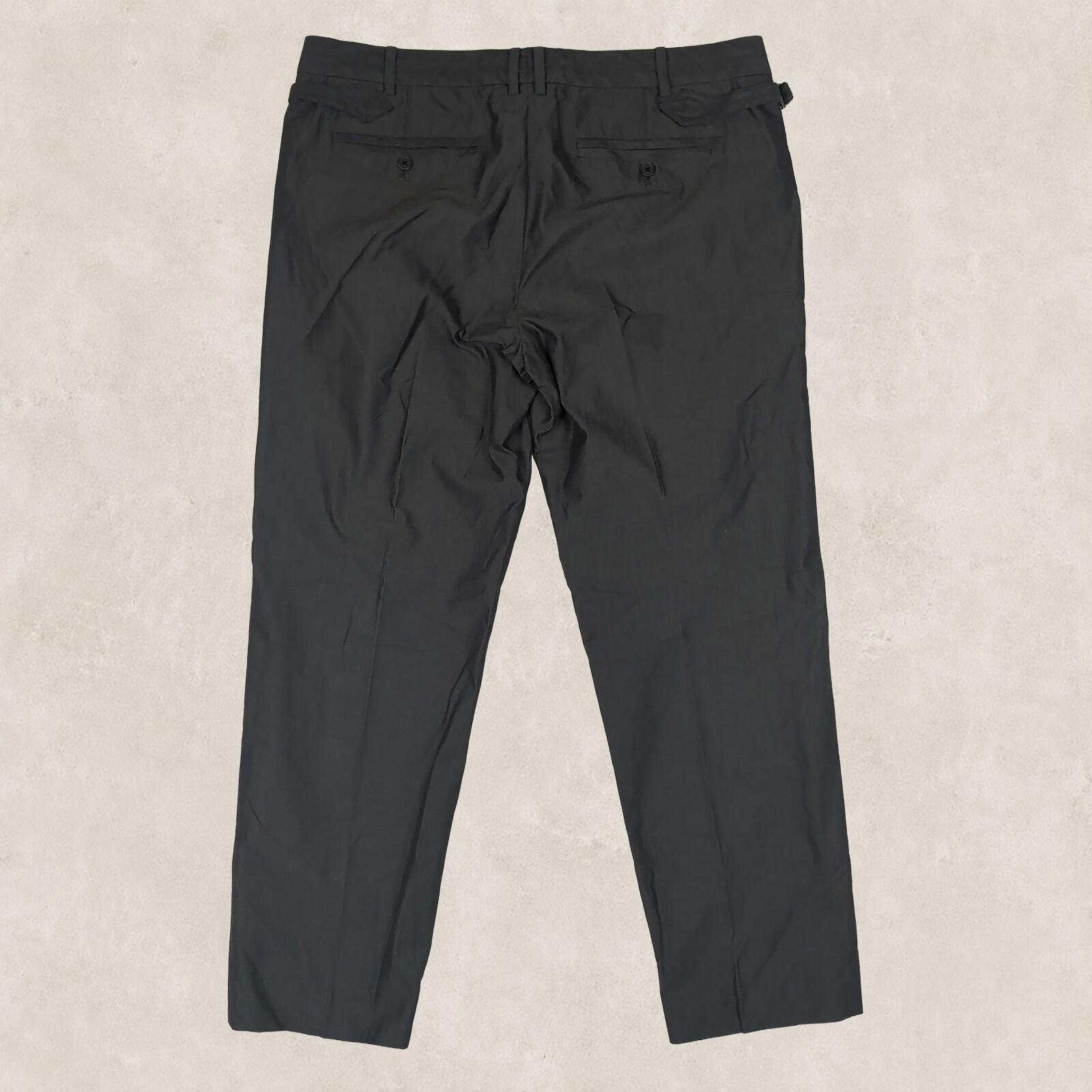 Armani Exchange A|X Mens Black Tailored Chino Trousers 36 Regular by Armani Exchange – chino | RewearableUK
