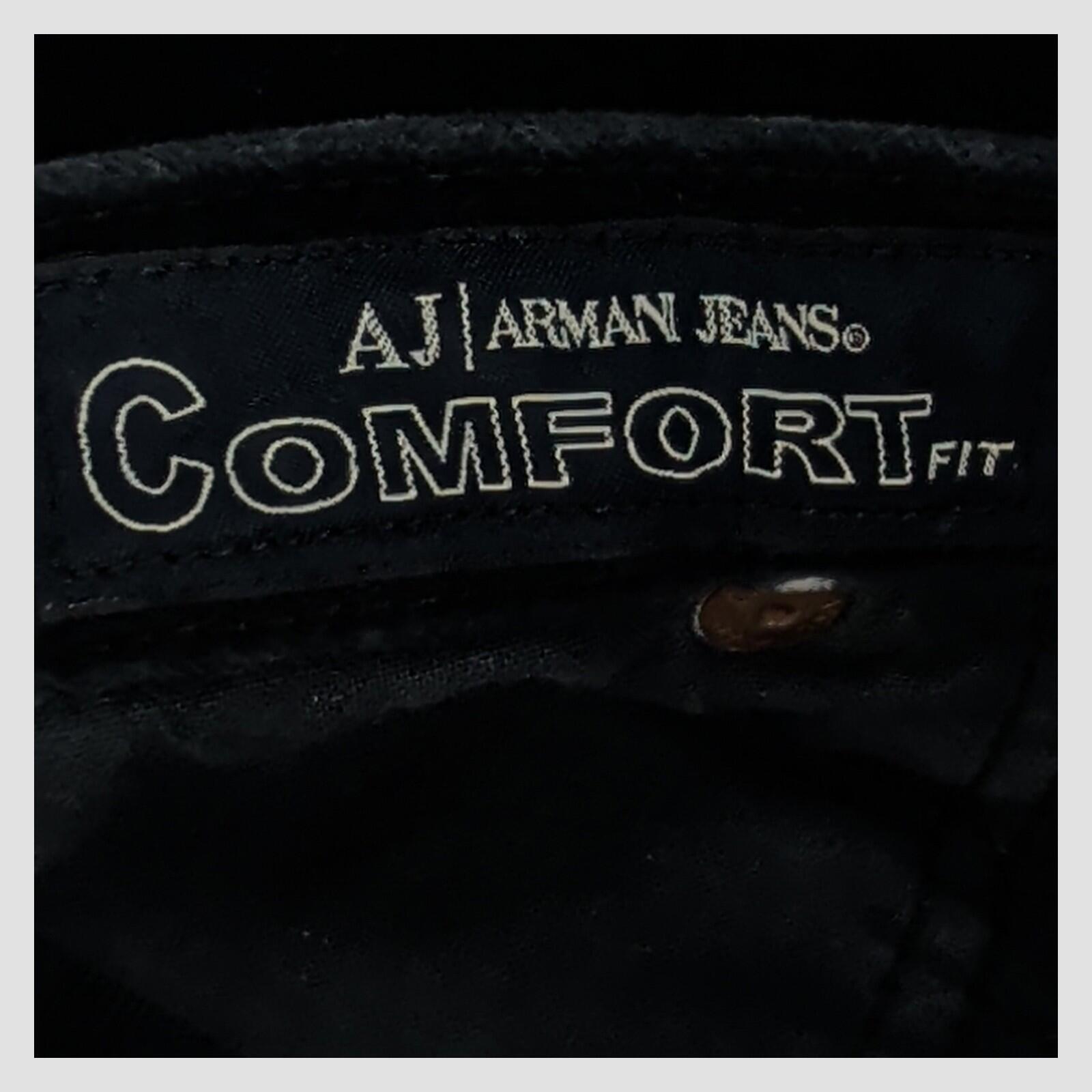 Armani Jeans Mens Black Corduroy Trousers Comfort Fit Made in Italy Size 29 by Armani Jeans – | RewearableUK