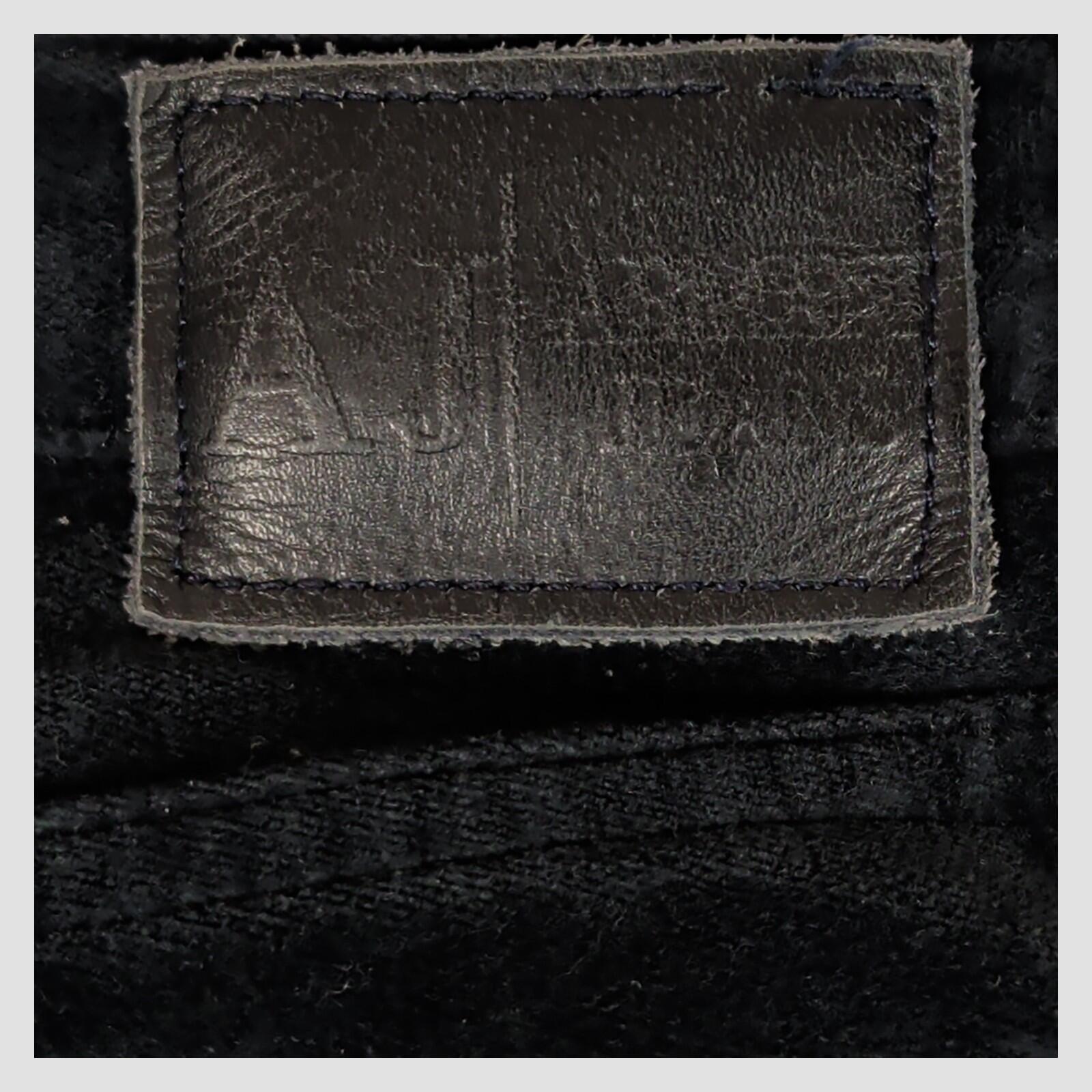 Armani Jeans Mens Black Corduroy Trousers Comfort Fit Made in Italy Size 29 by Armani Jeans – | RewearableUK