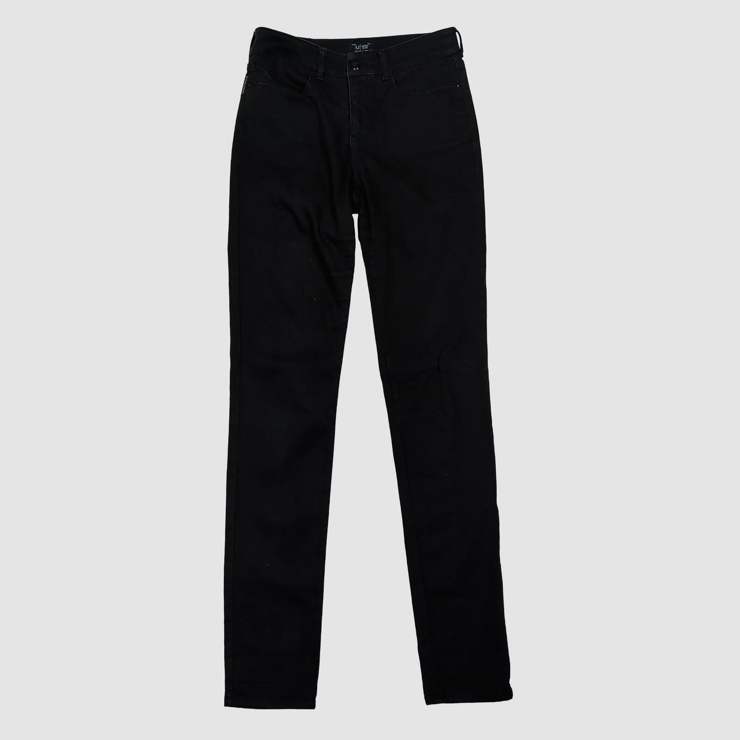 Armani Jeans Womens Black Slim Straight Stretch Jeans Size W28 by Armani Jeans – JEANS | RewearableUK