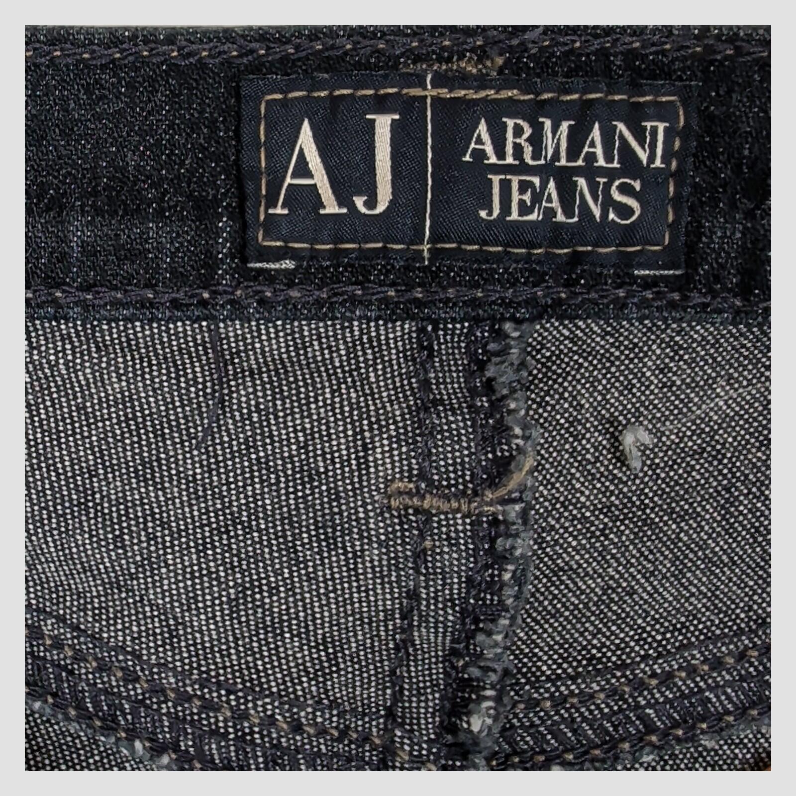 Armani Jeans Womens Comfort Fit Dark Blue Denim Trousers Made In Italy Size 27 by Armani Jeans – | RewearableUK