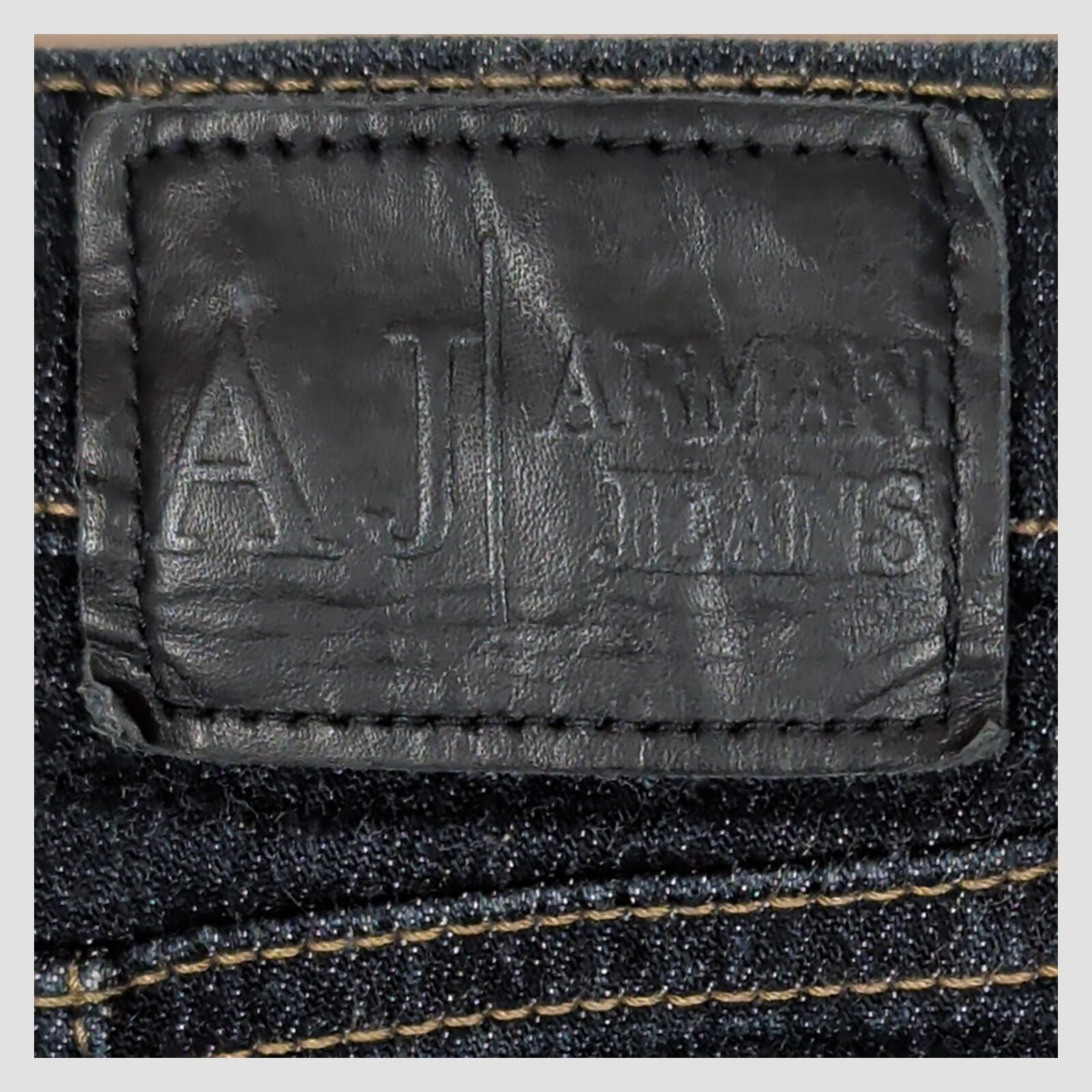 Armani Jeans Womens Comfort Fit Dark Blue Denim Trousers Made In Italy Size 27 by Armani Jeans – | RewearableUK