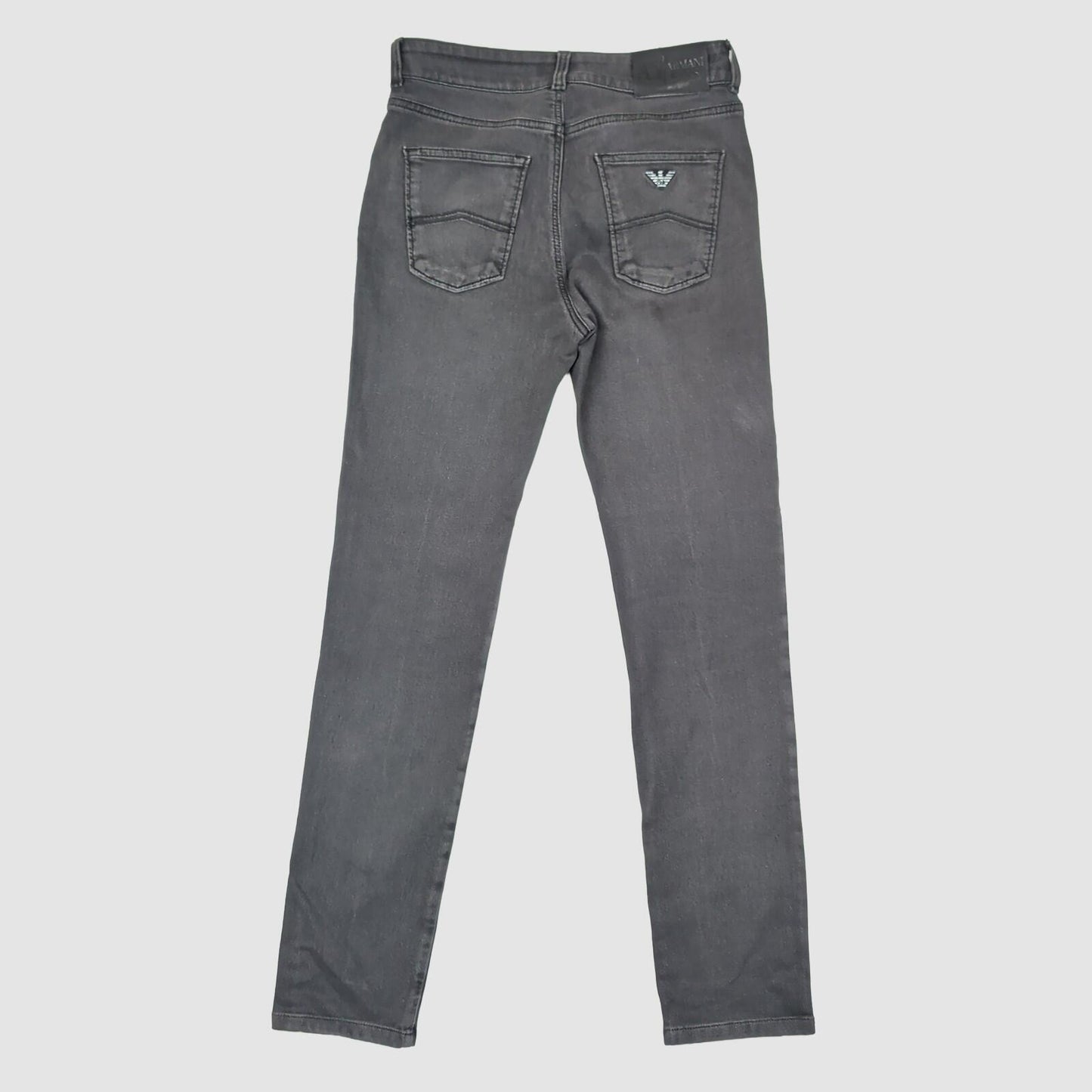 Armani Jeans Womens Grey Slim Fit Stretch Denim Jeans Size 27 by Armani Jeans – | RewearableUK