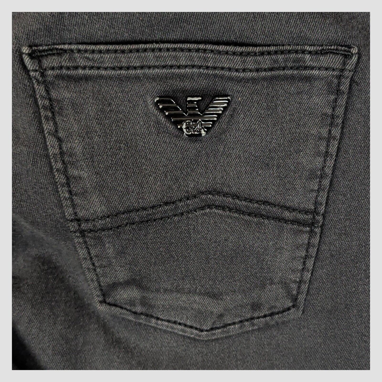 Armani Jeans Womens Grey Slim Fit Stretch Denim Jeans Size 27 by Armani Jeans – | RewearableUK
