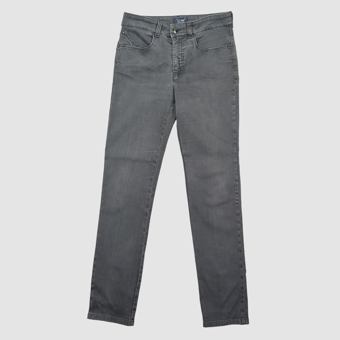 Armani Jeans Womens Grey Slim Fit Stretch Denim Jeans Size 27 by Armani Jeans – | RewearableUK