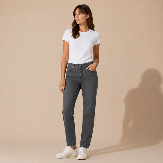 Armani Jeans Womens Grey Slim Fit Stretch Denim Jeans Size 27 by Armani Jeans – JEANS | RewearableUK