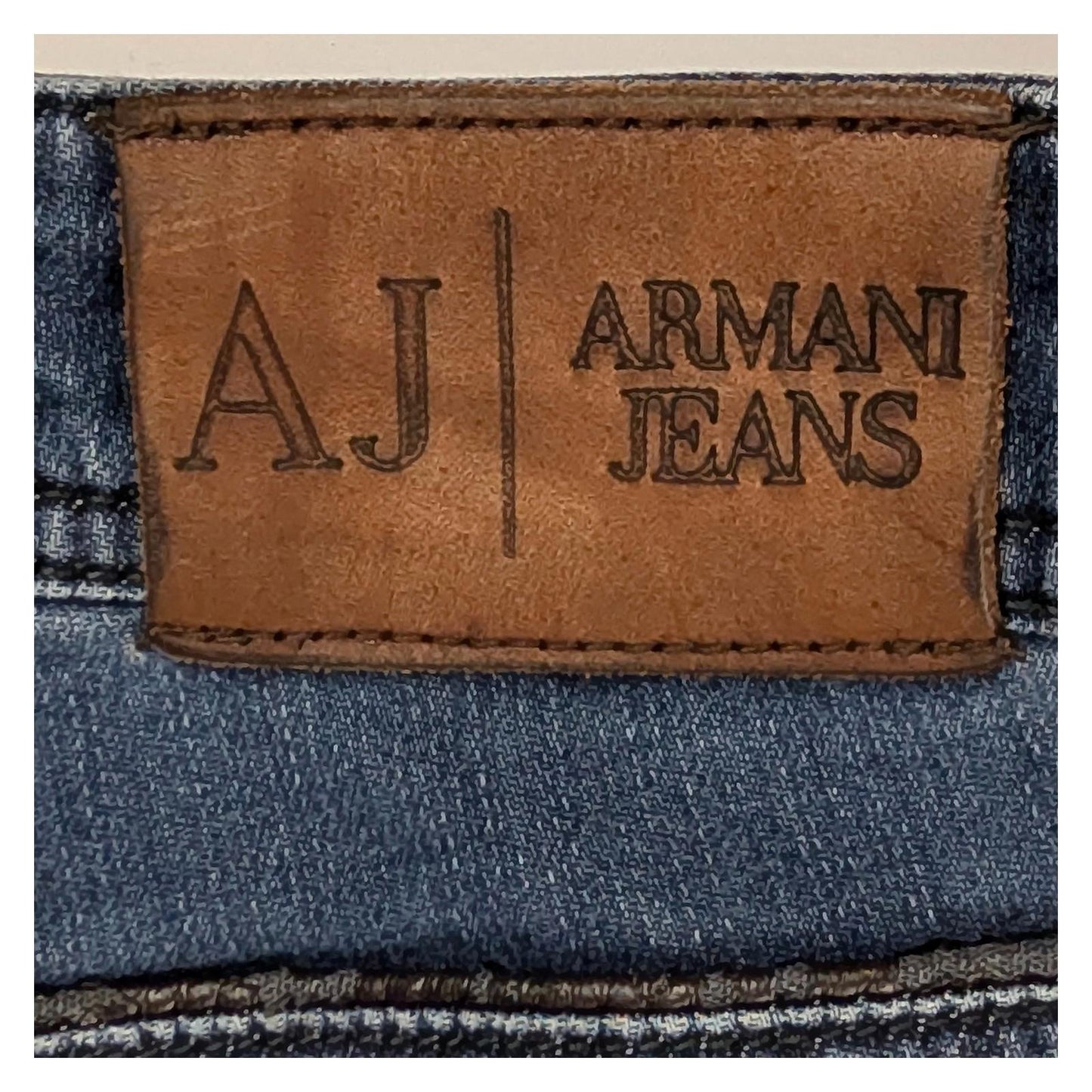 Armani Jeans Women's Size W29 L29 Blue Slim Fit Denim Stretch Metal Eagle Logo by Armani Jeans – | RewearableUK