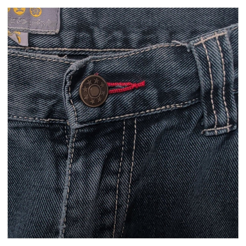 A.U.S.T Men's Carpenter Jeans Size S Blue Denim Baggy Utility Workwear – product photo 5 | RewearableUK