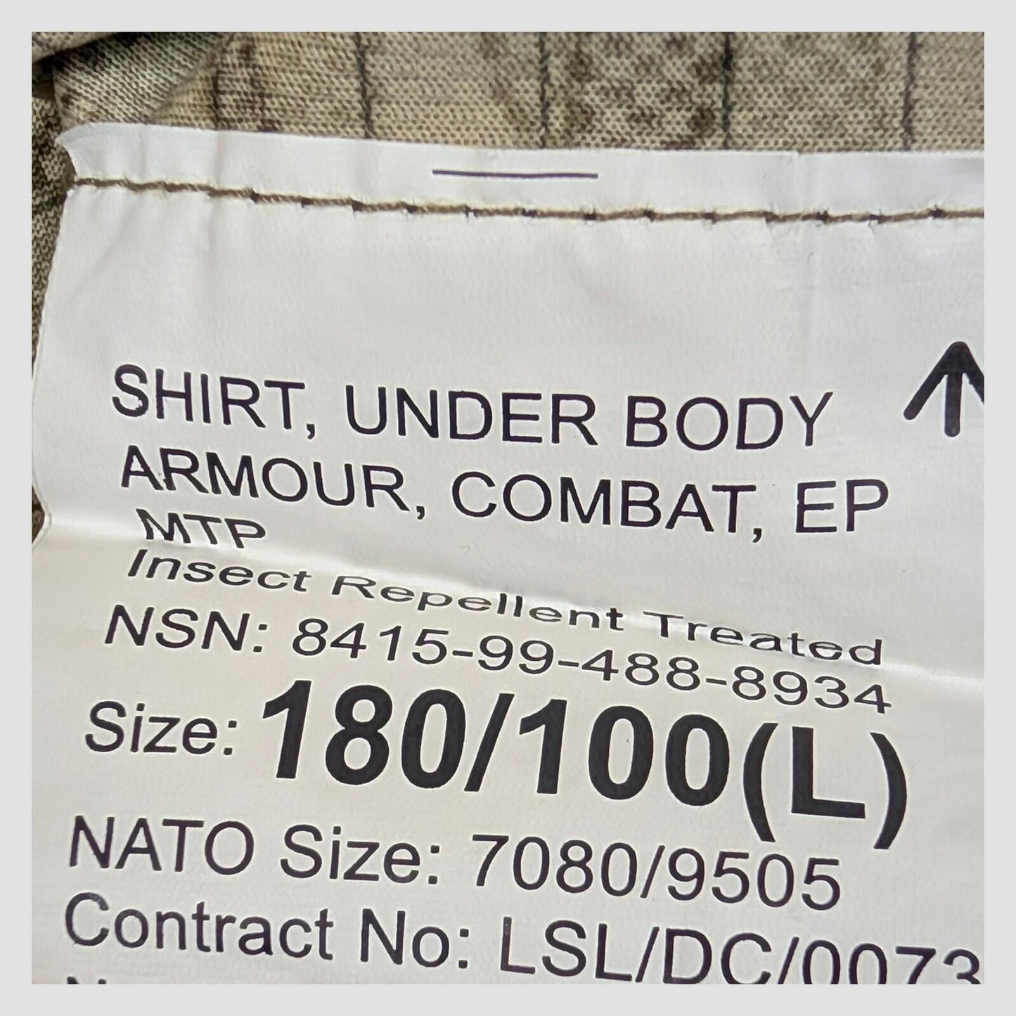 authentic british army mtp camo under body armour combat shirt large 180 100 by RewearableUK – | RewearableUK