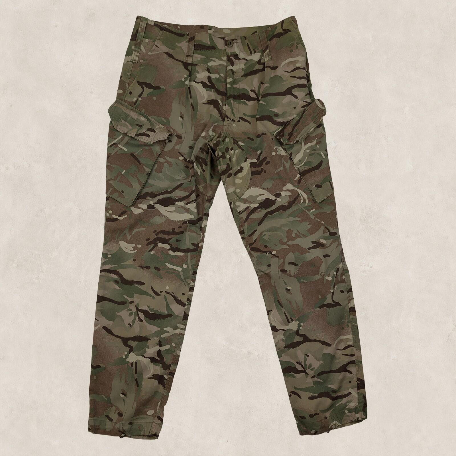 authentic british army mtp camo warm weather combat cargo trousers 85/100/116 by RewearableUK – | RewearableUK