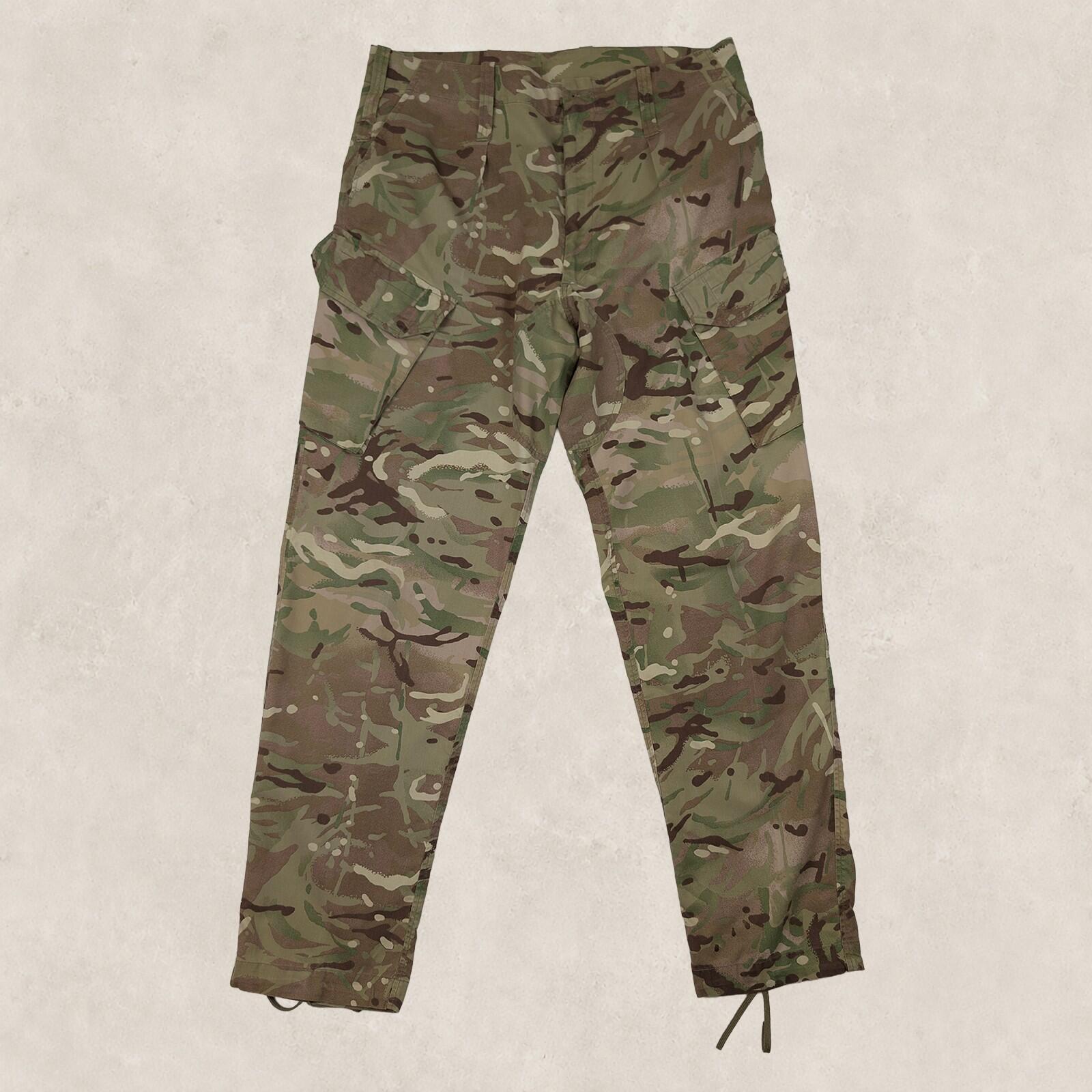 authentic british army mtp camo warm weather combat cargo trousers 90/96/112 by RewearableUK – | RewearableUK