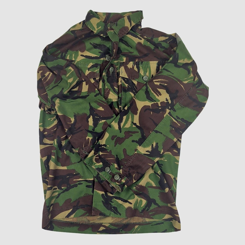 authentic british military woodland dpm camo combat jacket mens size 180 104 by military surplus – | RewearableUK