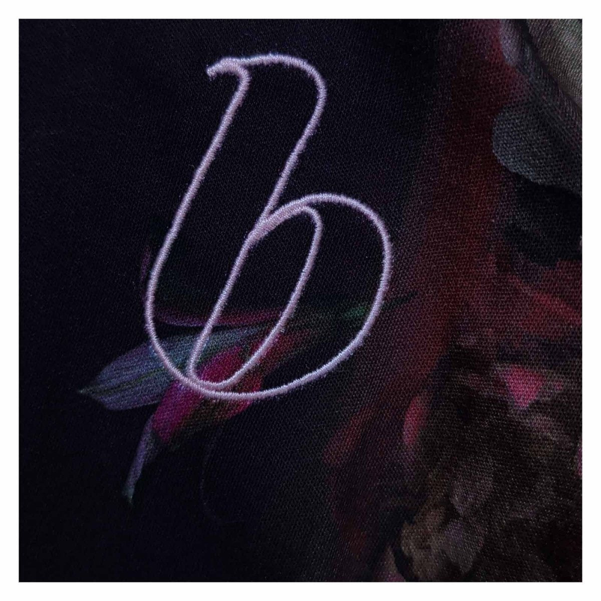 B by Ted Baker Floral Sweatshirt UK 8 Burgundy Cotton Long Sleeve NWT – product photo 4 | RewearableUK