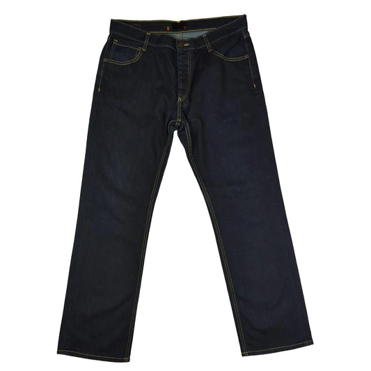 Ben Sherman Ben Sherman Mens Straight Fit Jeans W34 L32 Dark Blue Denim Casual Trousers JEANS RewearableUK