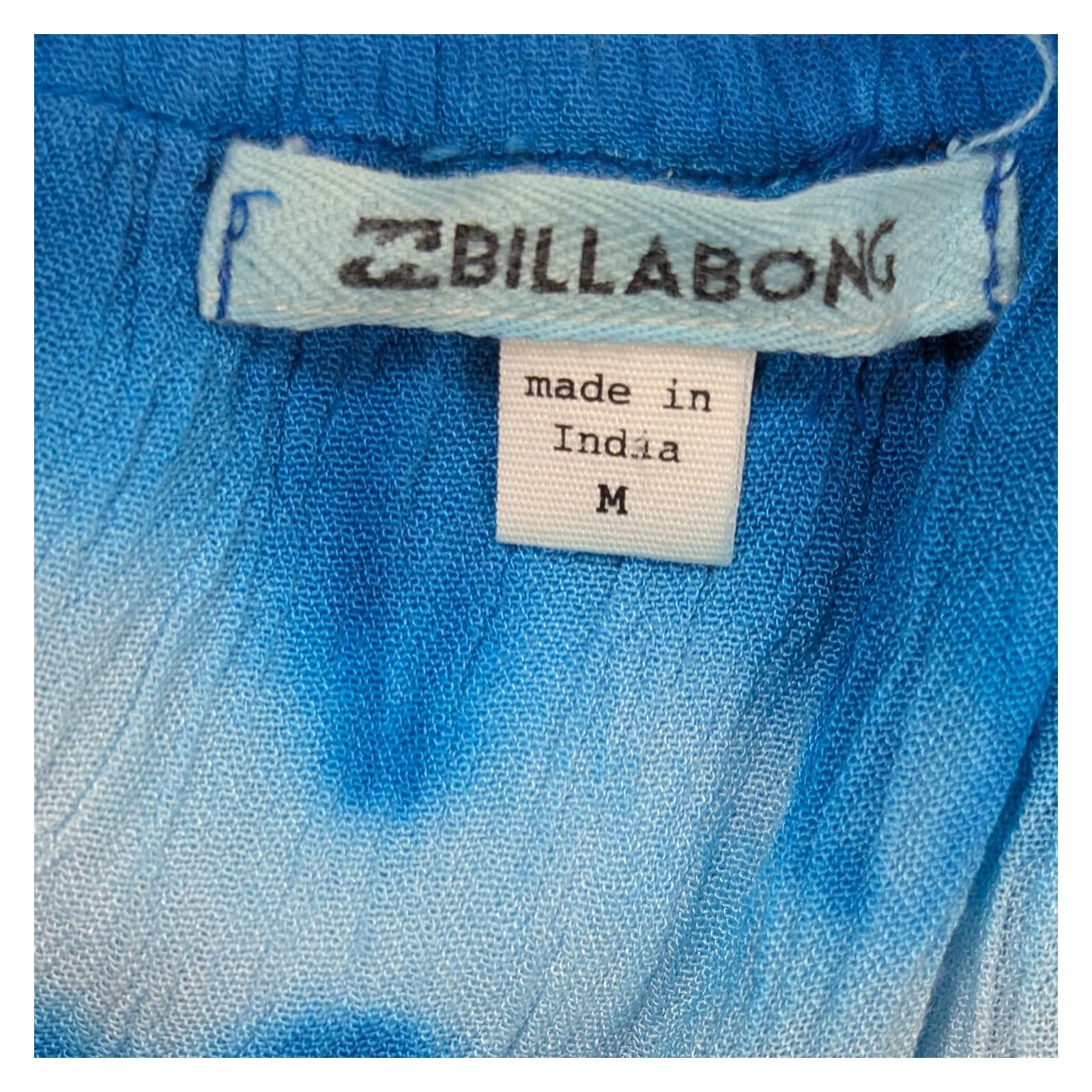 billabong womens blue tie dye strappy cami top size m viscose summer by Billabong – | RewearableUK