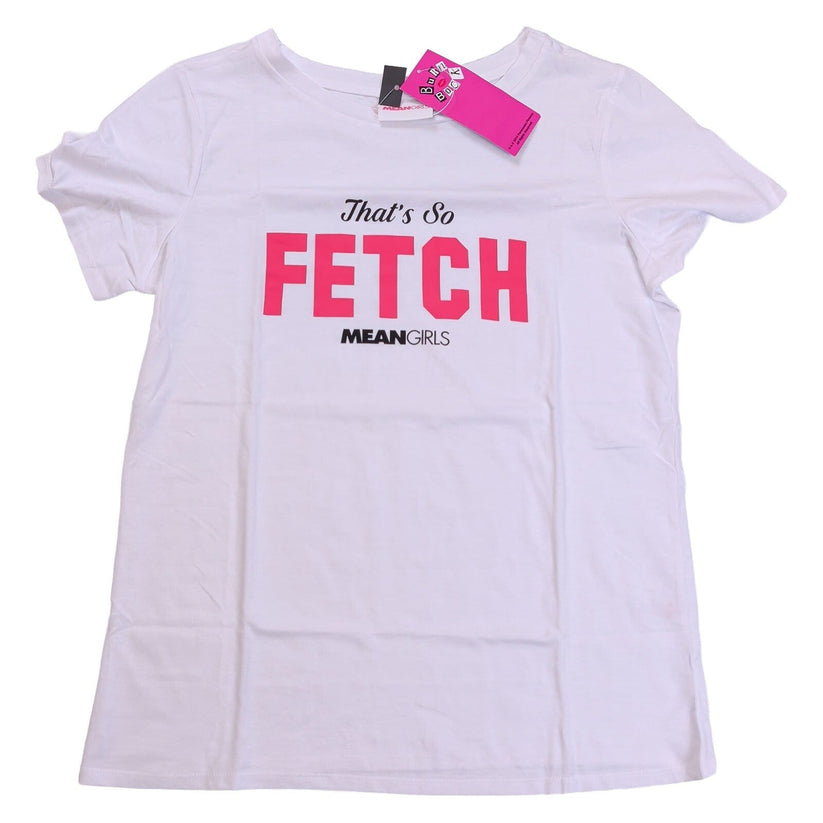 Mean Girls Women's “That's So Fetch” White T-Shirt UK 14, New With Tags