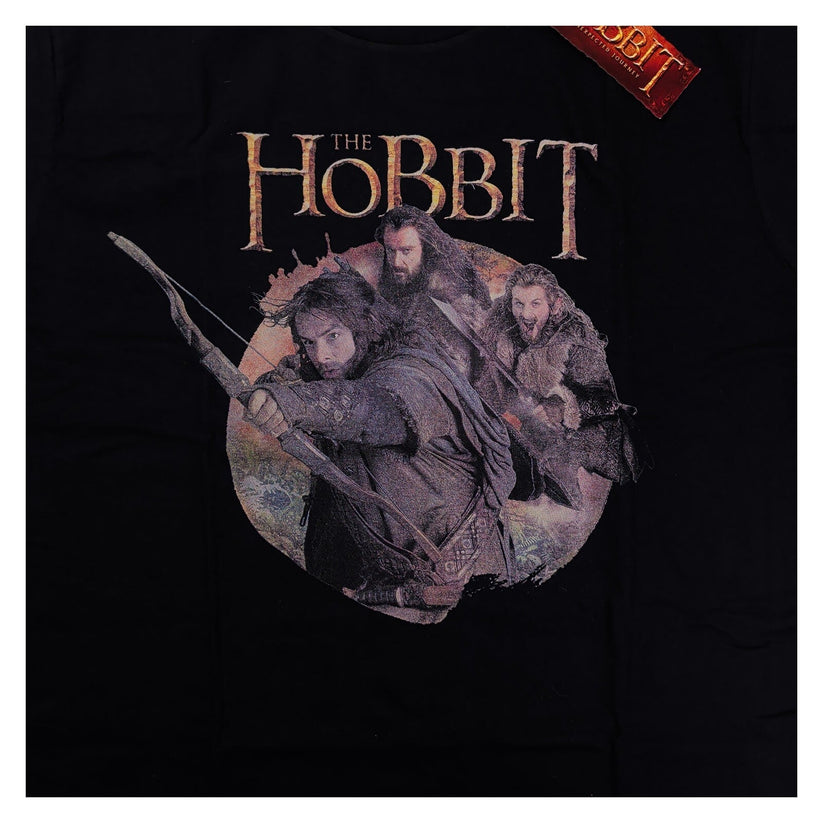 The Hobbit: An Unexpected Journey T-Shirt Men's XXL, New With Tags Black Cotton
