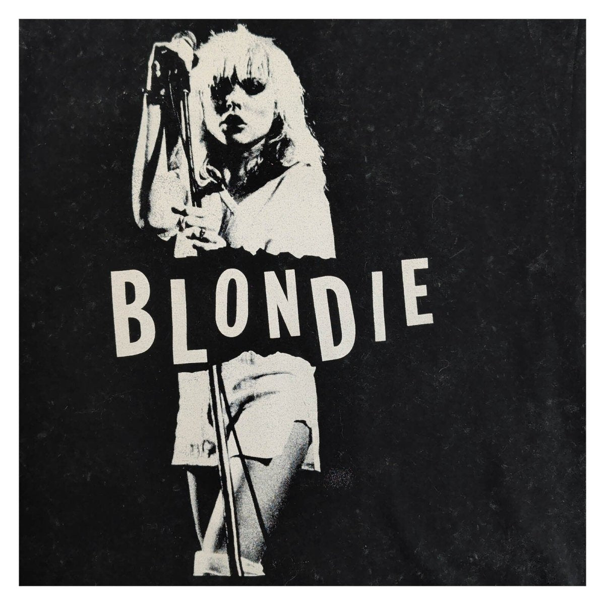 Blondie Debbie Harry 2023 T-Shirt M Black Acid Wash Official Band Tee – product photo 2 | RewearableUK