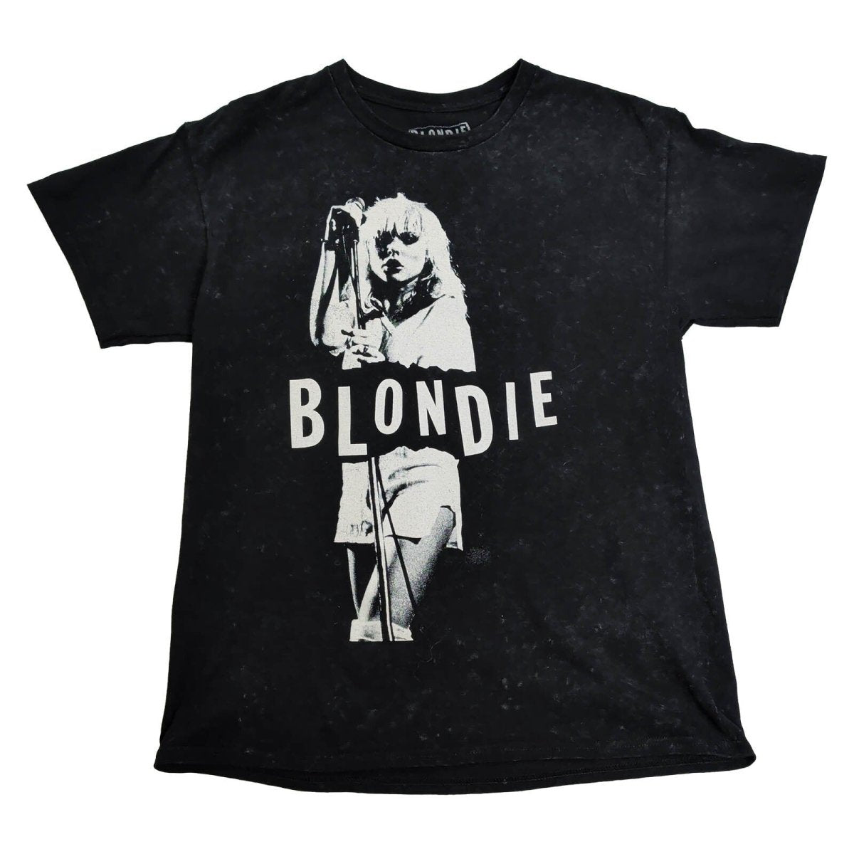 Blondie Debbie Harry 2023 T-Shirt M Black Acid Wash Official Band Tee – product photo 1 | RewearableUK