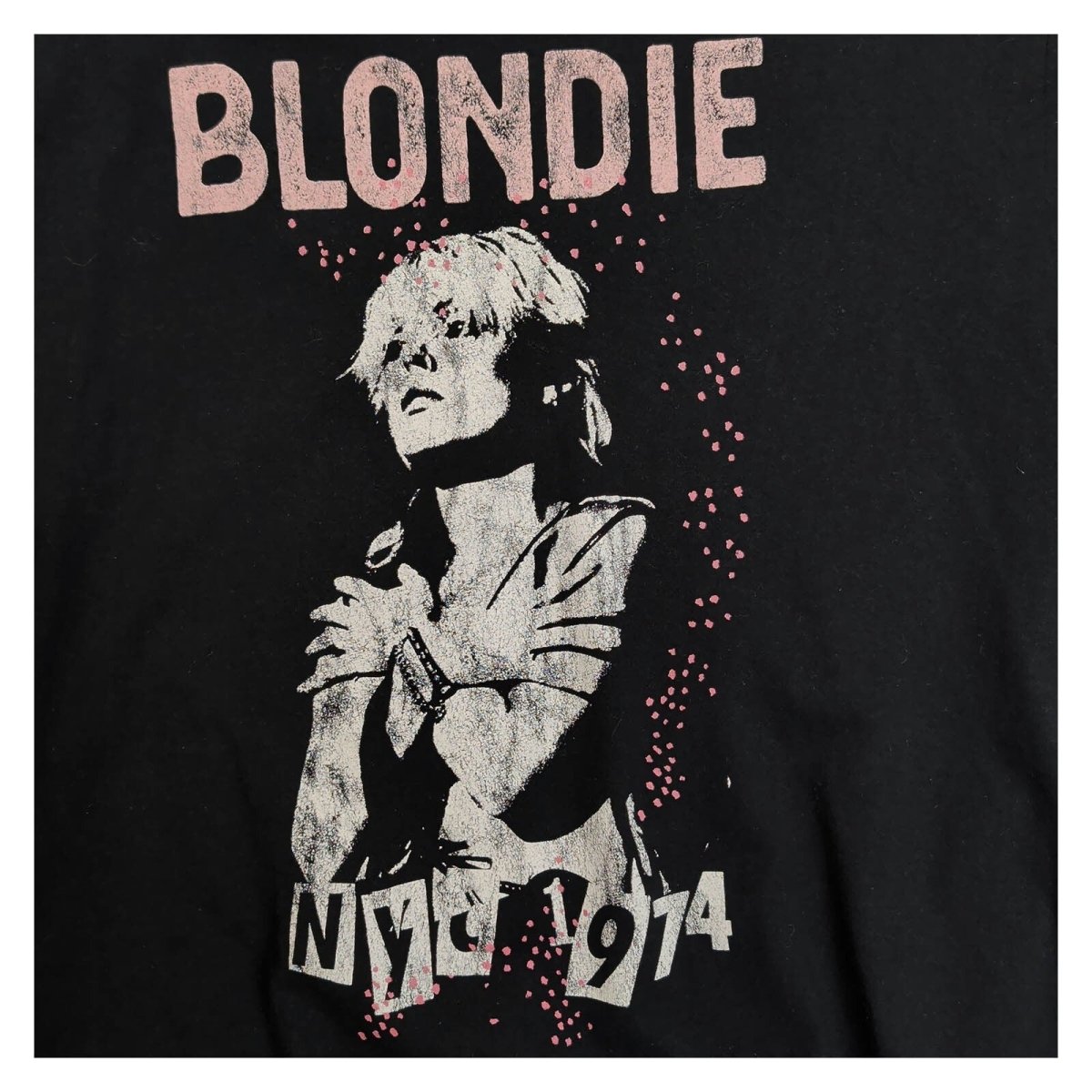 Blondie Debbie Harry NYC 1974 T-Shirt M Black Official Punk Rock Band Tee – product photo 2 | RewearableUK