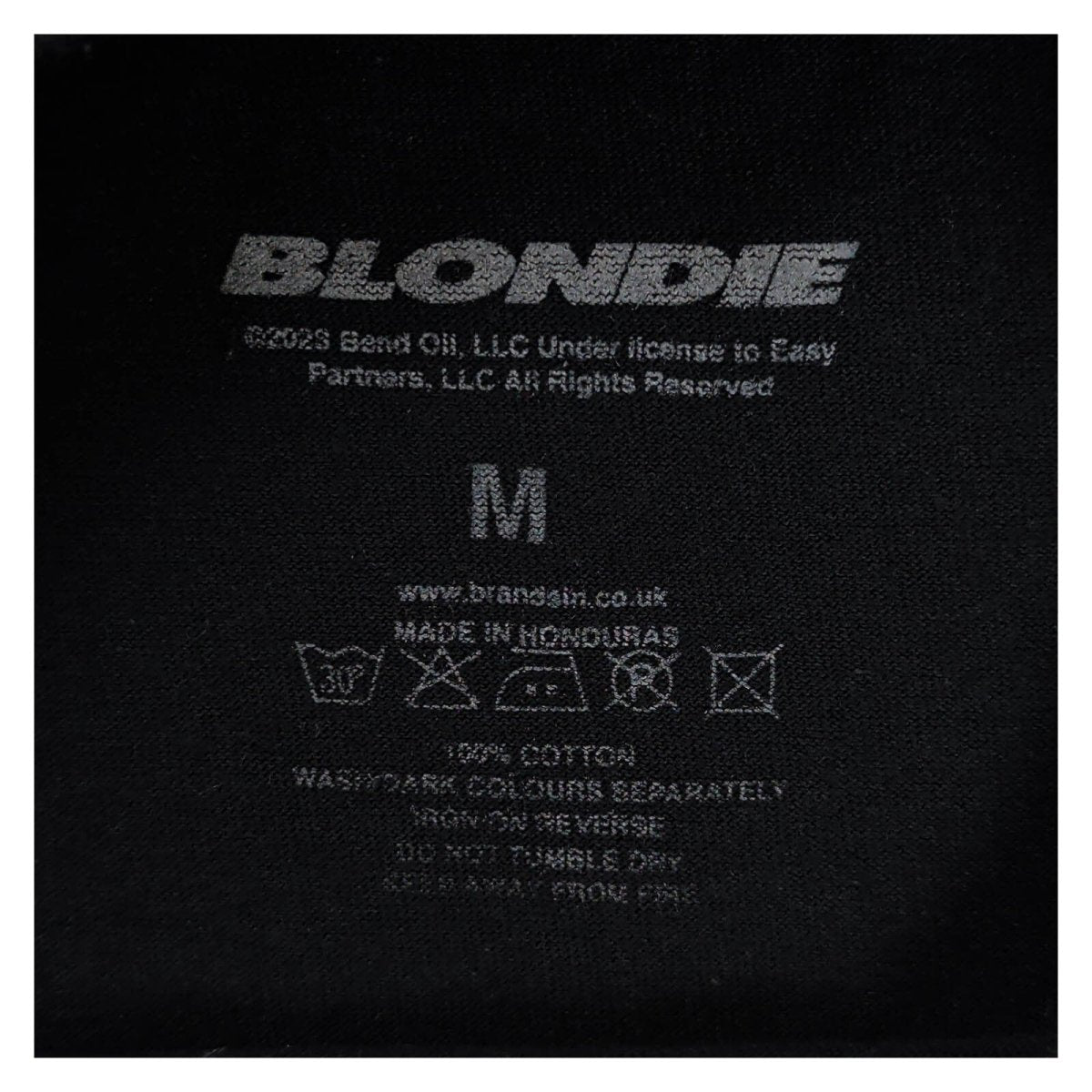 Blondie Debbie Harry NYC 1974 T-Shirt M Black Official Punk Rock Band Tee – product photo 3 | RewearableUK