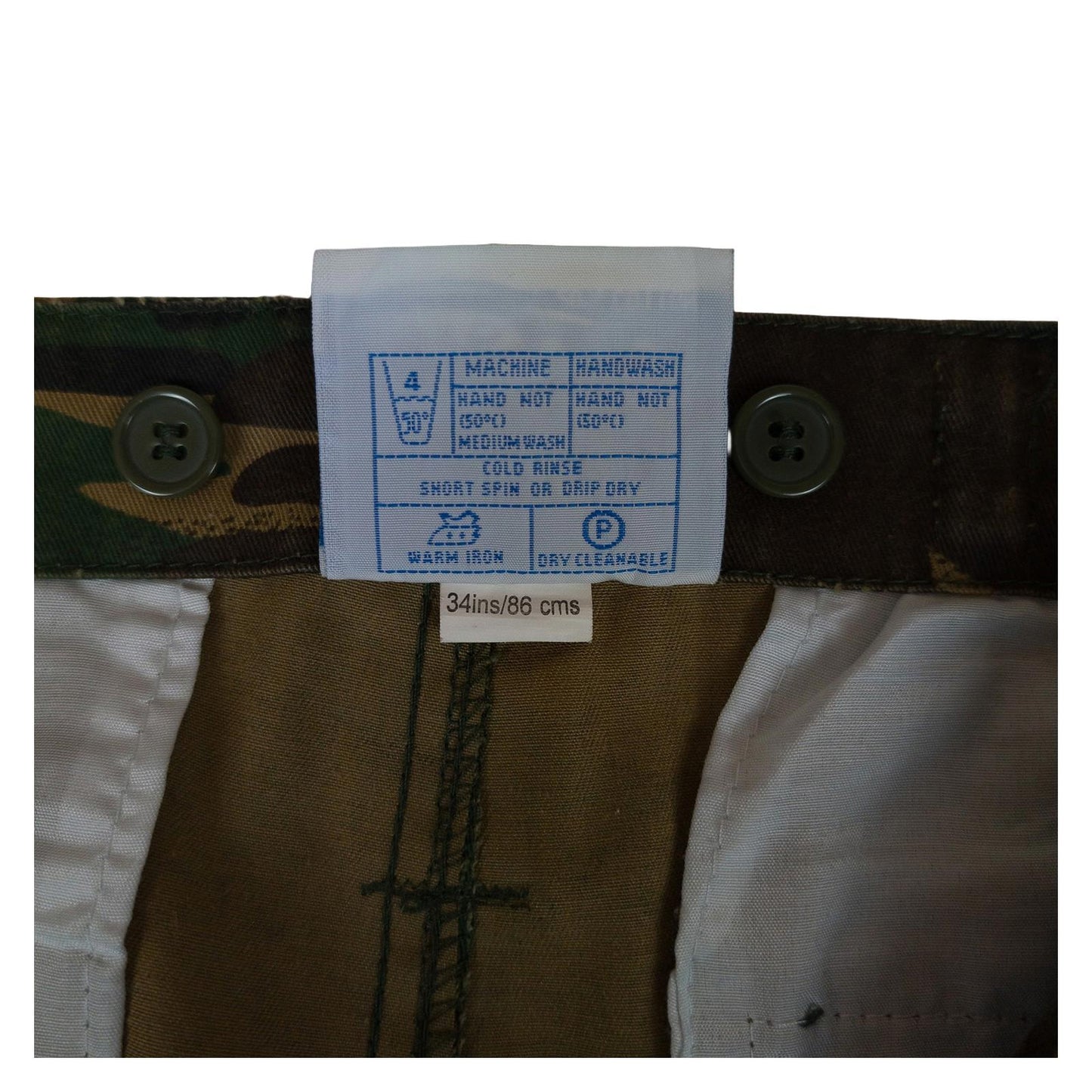 Blue Castle Camo Trousers Mens Work Cargo Pants DPM Style Waist 34" by Blue Castle – | RewearableUK